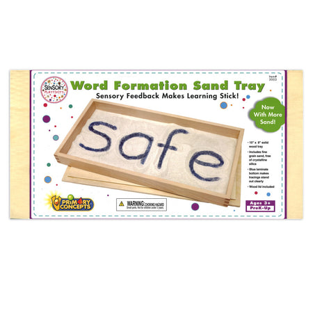 Word Formation Sand Tray, 15" x 8"