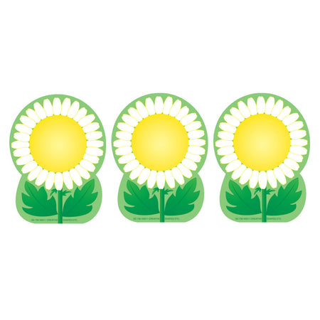 Creative Shapes Notepad, Daisy, Mini, Pack of 3