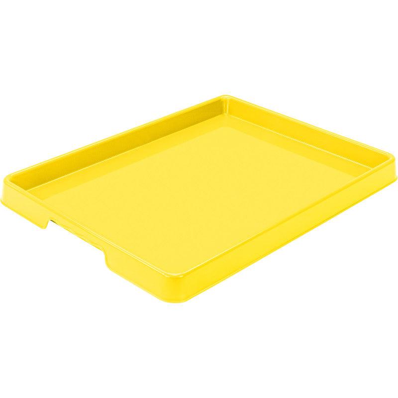 Washable Activity and Art Tray, Fits 9 x 12-Inch Paper, Yellow