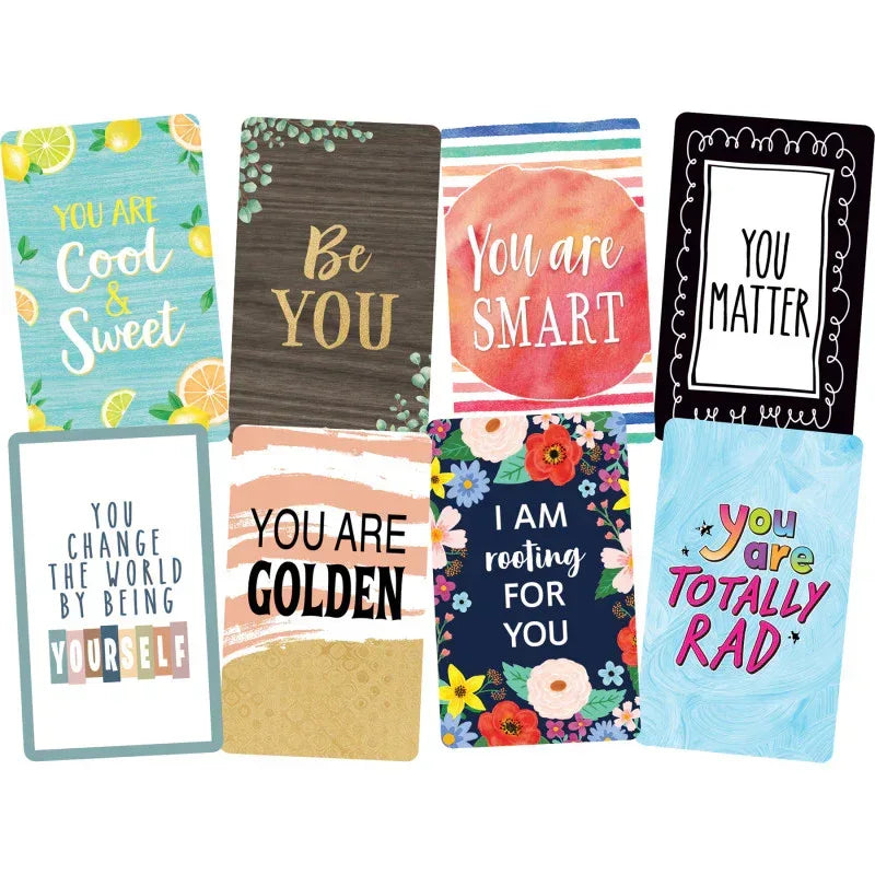 Encouragement Cards, 2-3/16" x 3-1/2", Pack of 42