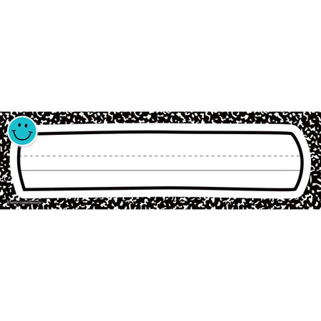 Cool for School Flat Name Plates, Pack of 36