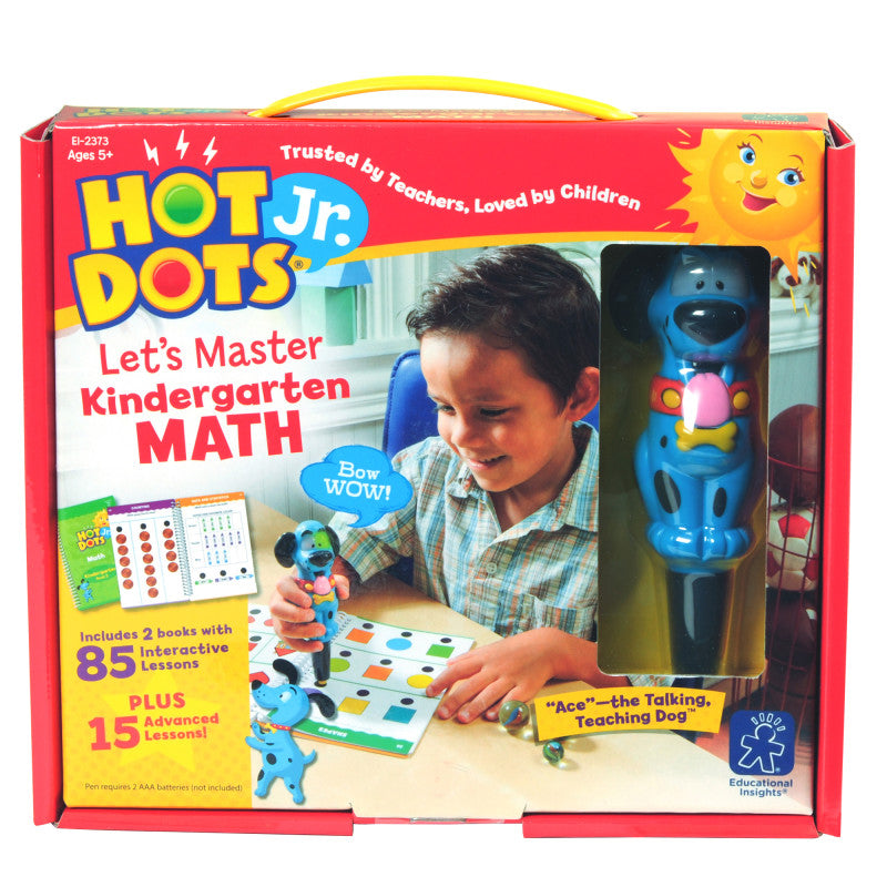 Hot Dots&reg; Jr. Let's Master Kindergarten Math