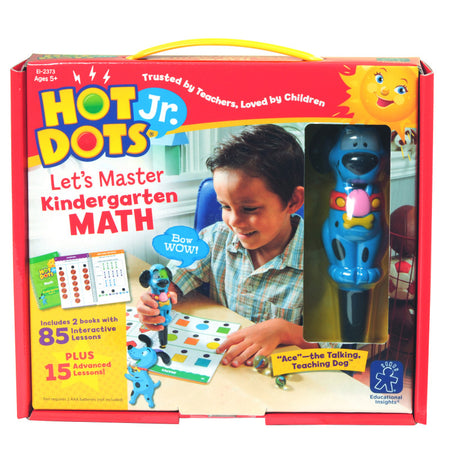Hot Dots&reg; Jr. Let's Master Kindergarten Math