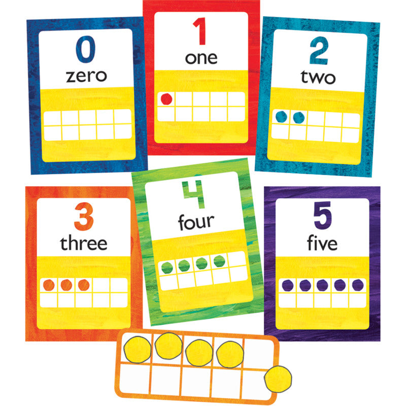World of Eric Carle&trade; Numbers 0-20 Bulletin Board Set, 43 Pieces