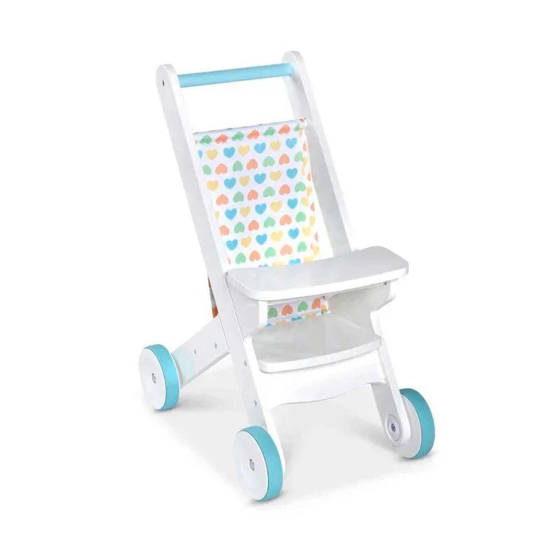 Mine to Love Wooden Play Stroller