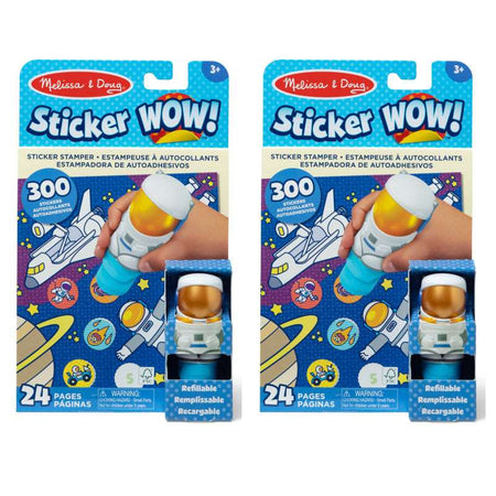 Sticker WOW! Activity Pad Set - Astronaut, 2 Sets