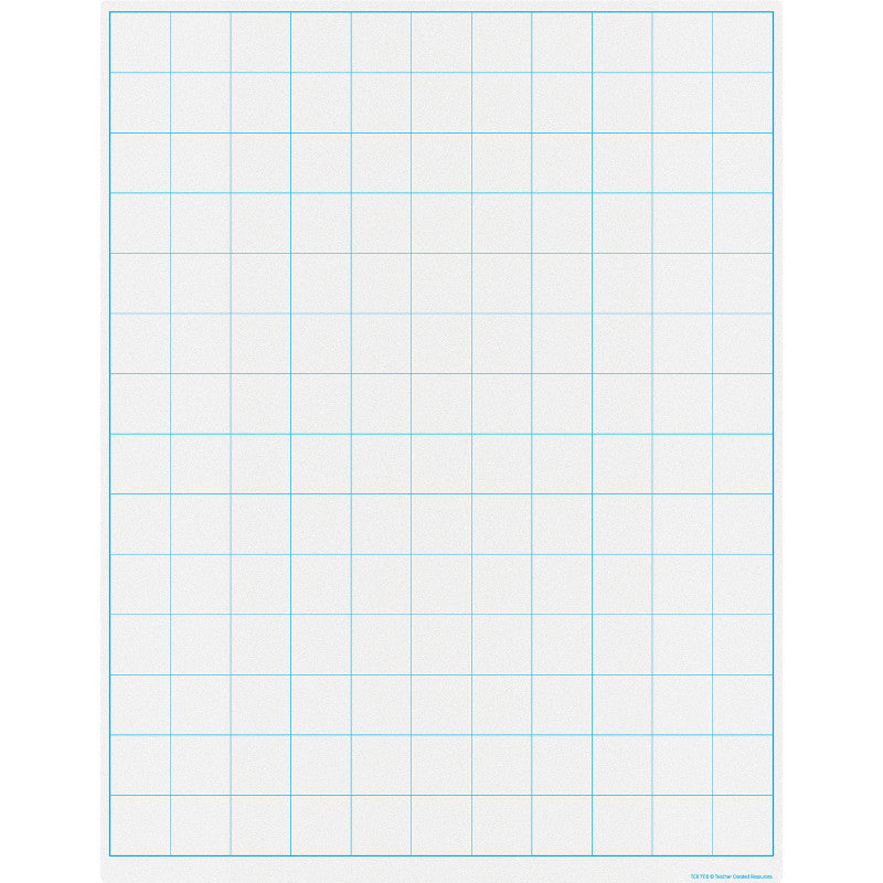 Graphing Grid 1-1/2 Inch Squares Write-on/Wipe-off Chart
