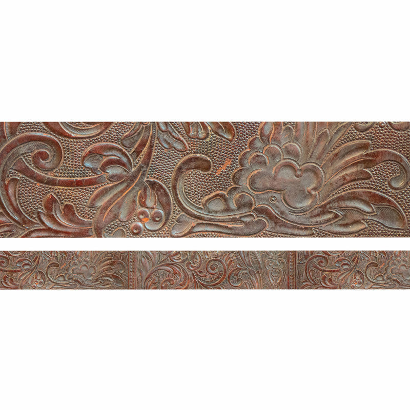 Western Leather Deco Trim, 37 Feet
