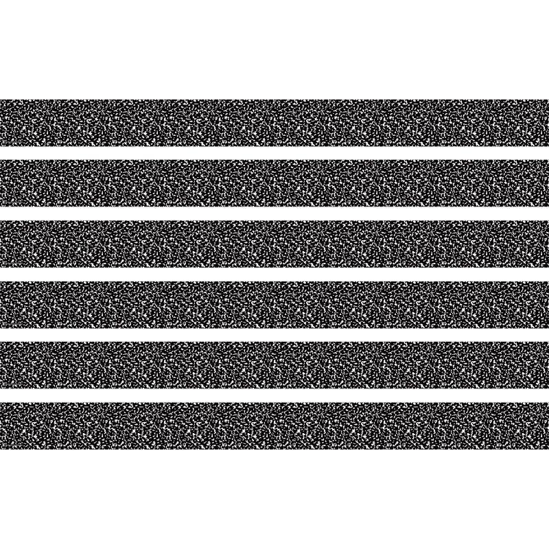 Composition Straight Border Trim, 35 Feet Per Pack, 6 Packs