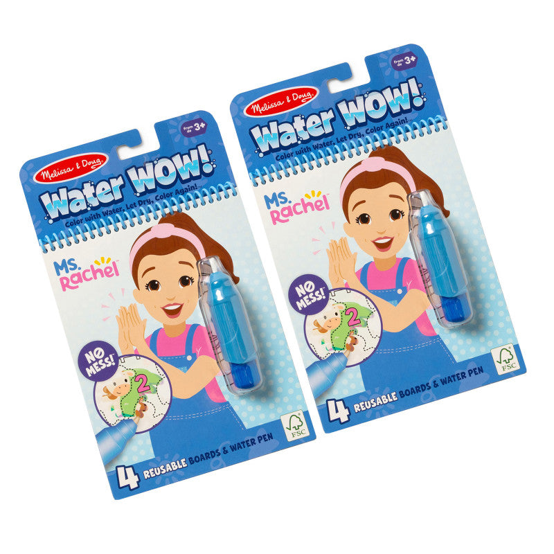 Ms. Rachelâ¢ Water WOW! Color-Reveal Pad, Find & Count, Pack of 2