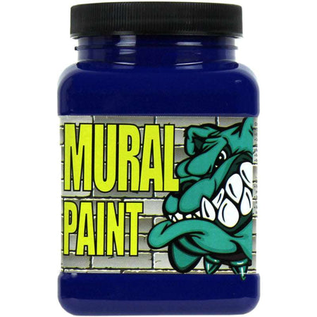 Mural Paint, Pint, Acid (Dark Blue)