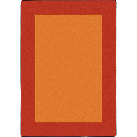 All Around 10'9" x 13'2" area rug in color Orange