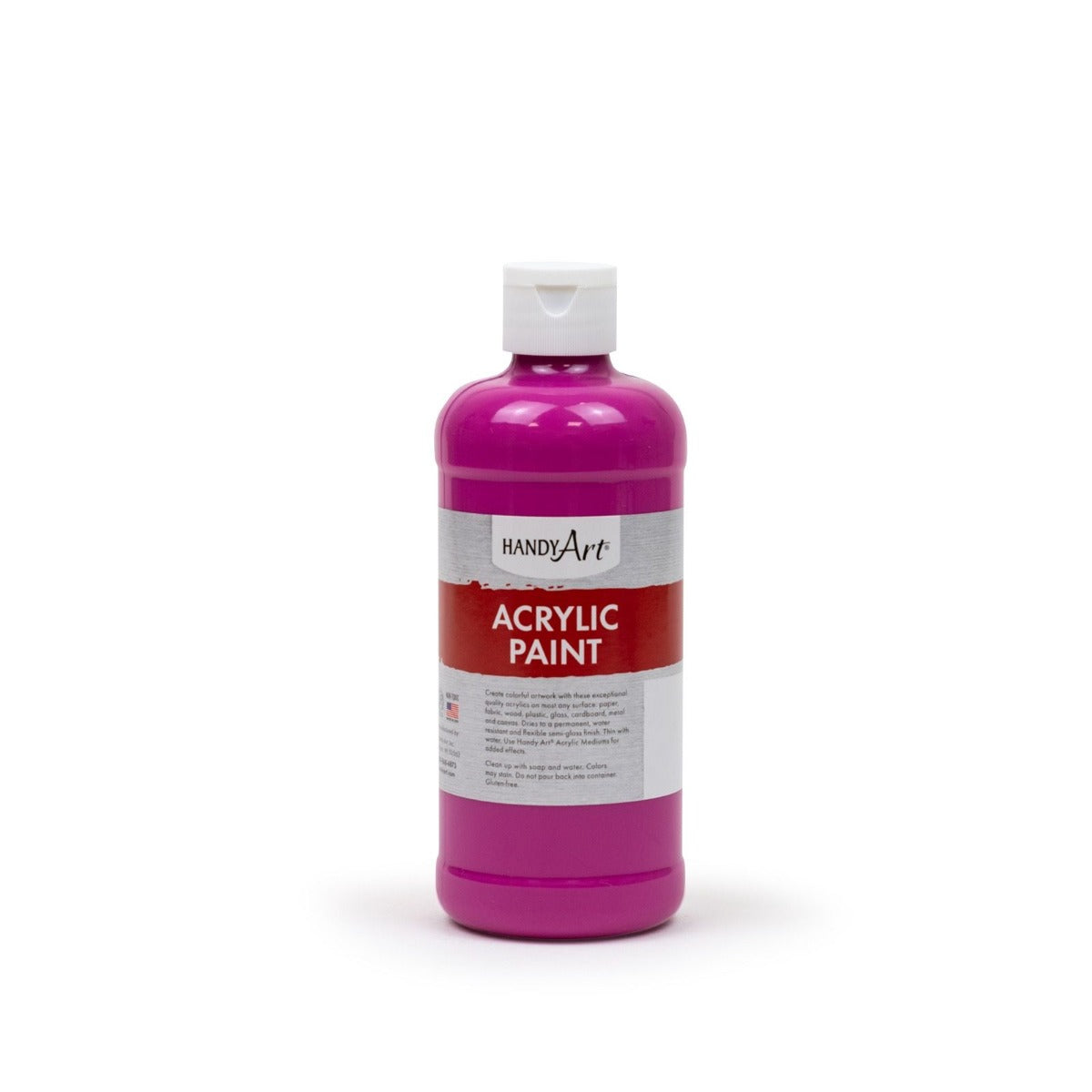 Handy Art Acrylic Paint 16OZ. Magenta