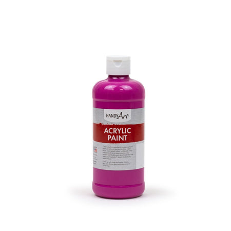 Handy Art Acrylic Paint 16OZ. Magenta