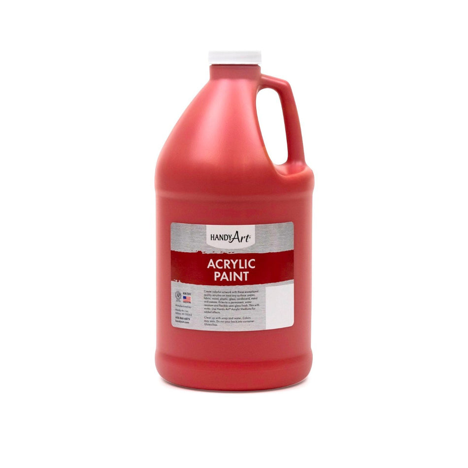 Handy Art® Acrylic Paint 64 OZ. Red