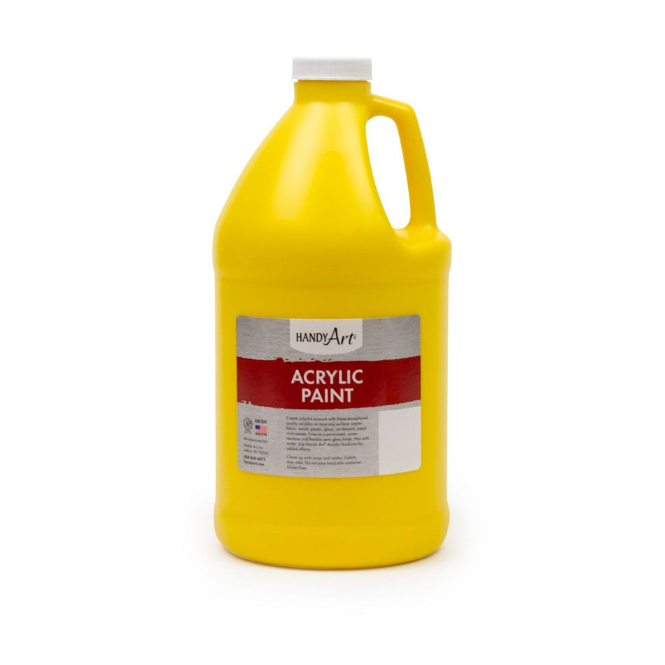 Handy Art® Acrylic Paint 64 OZ. Yellow