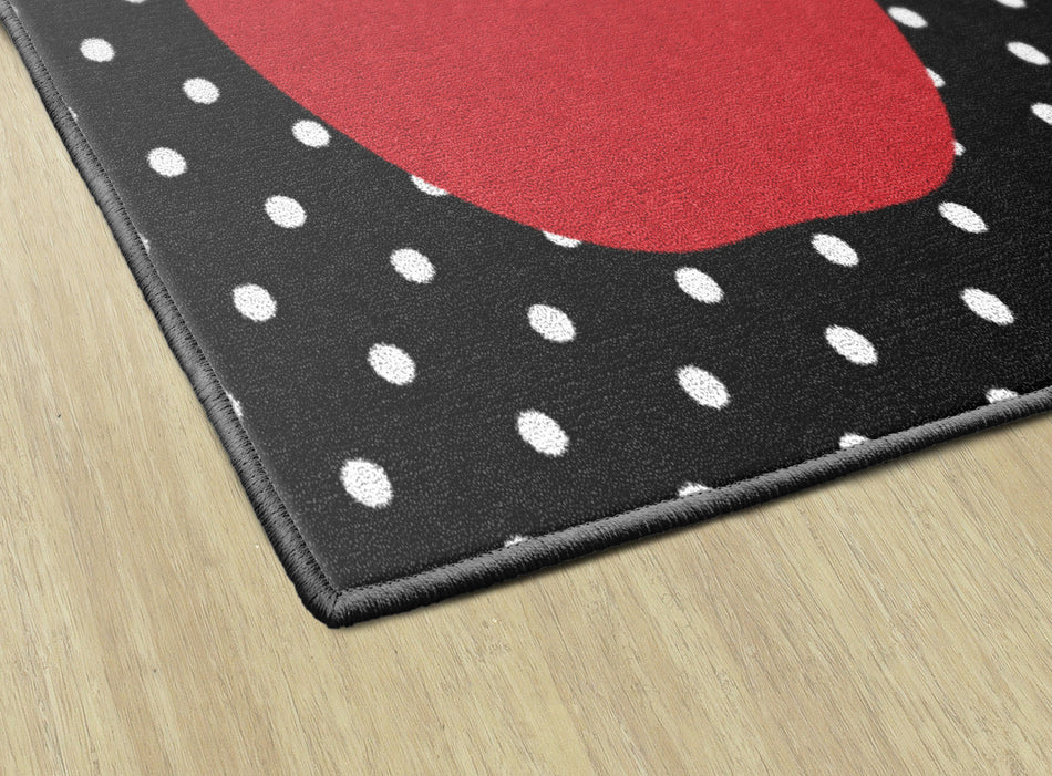 APPLE OF MY EYE SEATING ( SET OF 6) SQUARE CARPETS 15" X 15"