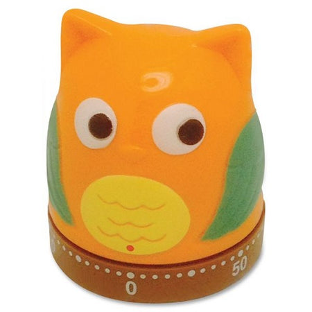 Mechanical Wind-Up 1 hour Timer, Owl Shape