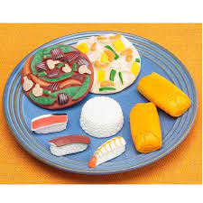 Play Food, Asian Food Set - Set of 8 pieces