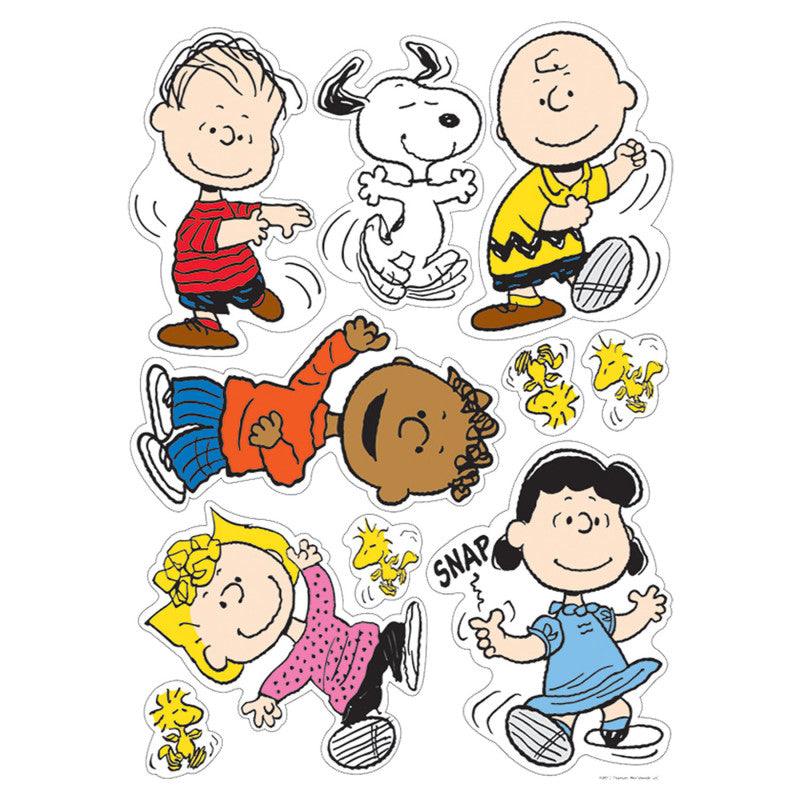 PeanutsÂ® Classic Characters Window Clings, 1 Sheet