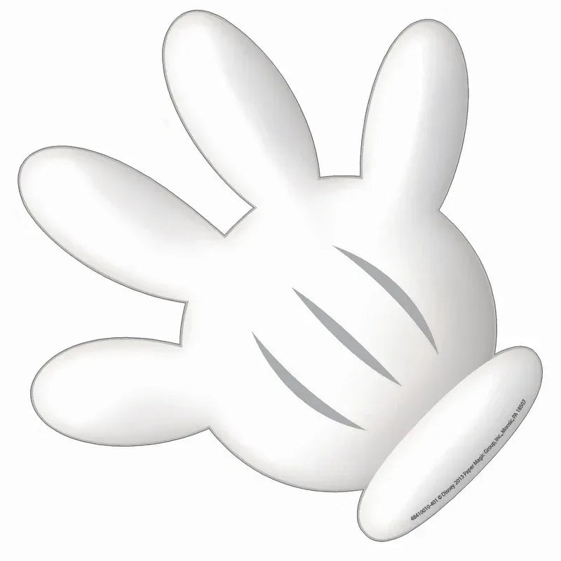 Mickey Mouse Clubhouse&reg; Hand Paper Cut Outs, Pack of 36