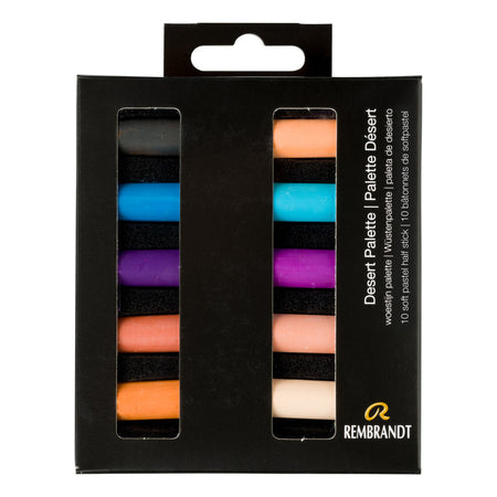 Soft Pastel Micro Sets, 10 Half Sticks, Southwest Desert Palette