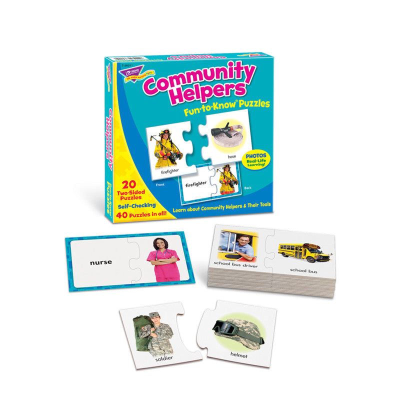 Community Helpers Fun-to-KnowÂ® Puzzles