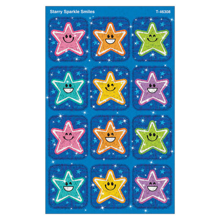 Starry Smiles Sparkle Stickers&reg;, Pack of 24