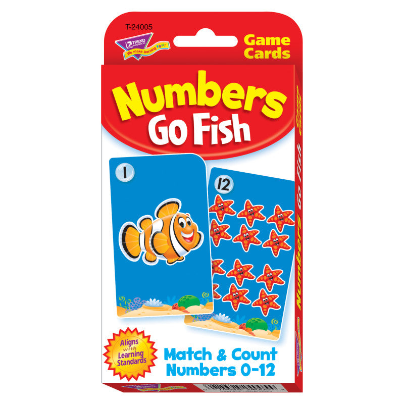 Numbers Go Fish Challenge Cards&reg;