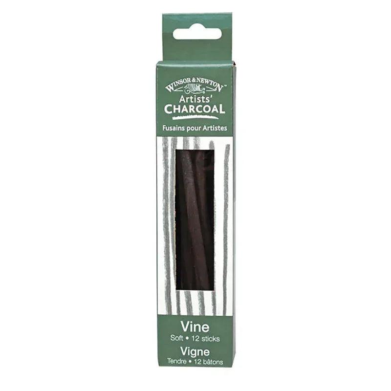 Artists' Vine Charcoal Soft - box of 12 sticks