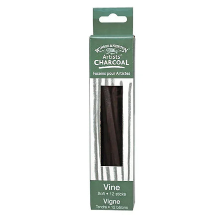 Artists' Vine Charcoal Soft - box of 12 sticks