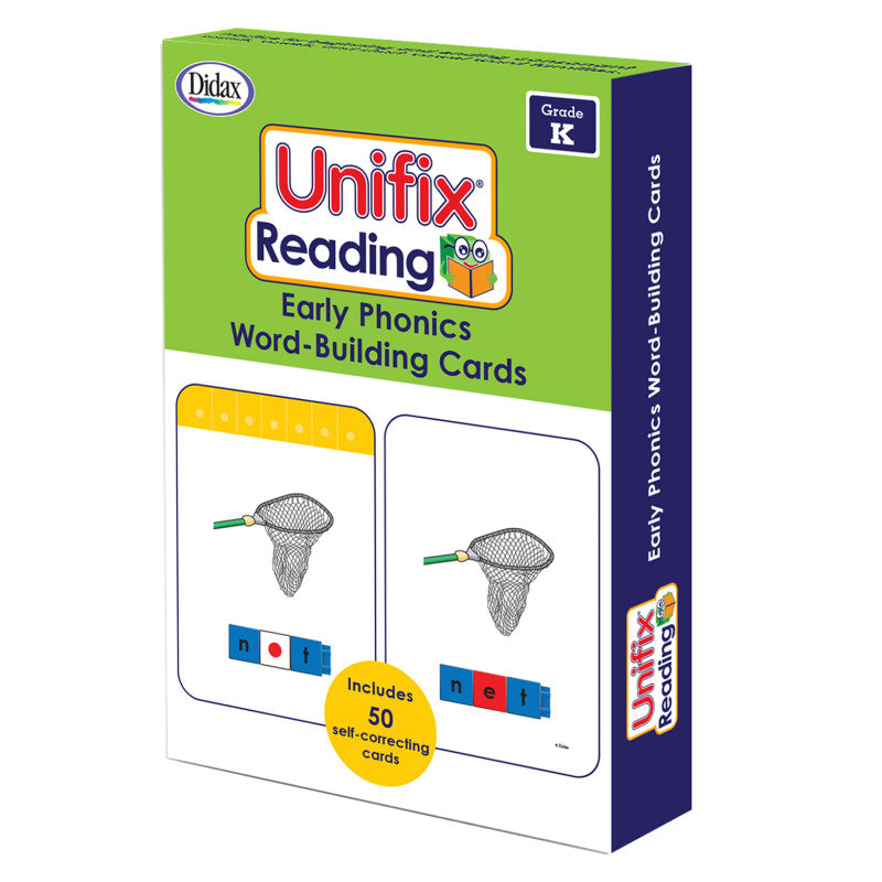 Unifix&reg; Word Building Cards, Grade K