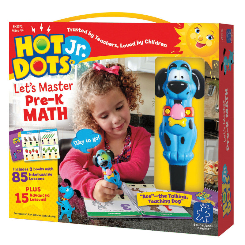 Hot Dots&reg; Jr. Let's Master Pre-K Math