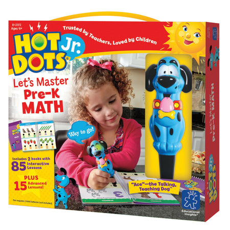 Hot Dots&reg; Jr. Let's Master Pre-K Math