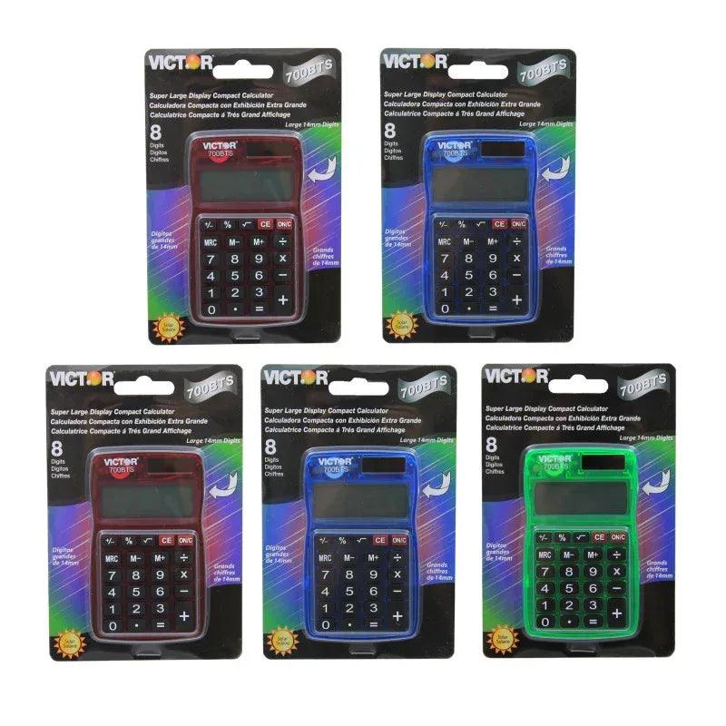 Dual Power Pocket Calculator, Pack of 5 – Gramco School Supplies