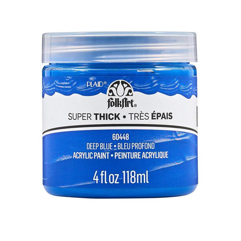 Super Thick Acrylic Paint, 4 oz, Deep Blue