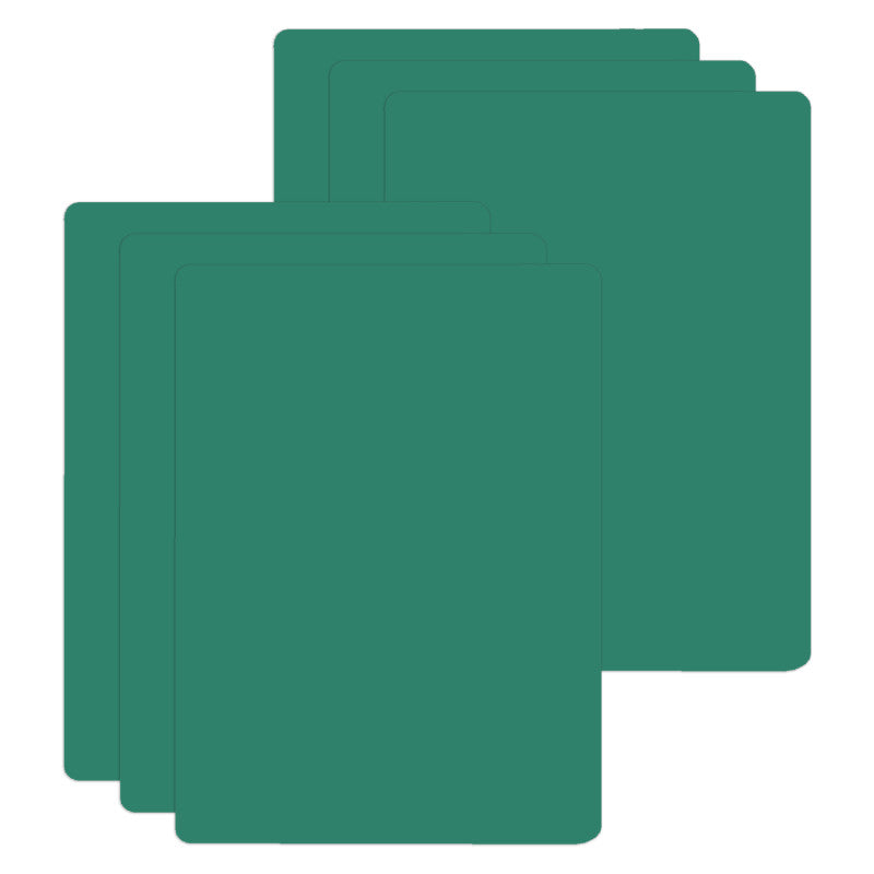 Green Chalk Board, 9.5" x 12", Pack of 6