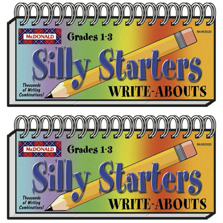 Silly Starters Write-Abouts, Grade 1-3, Pack of 2