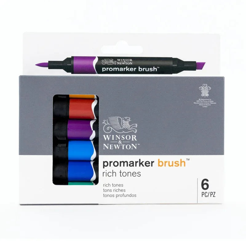 WN ProMarker Brush 6 Rich Tones