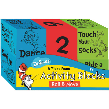 Dr. Seuss&trade; Roll & Move Foam Activity Blocks