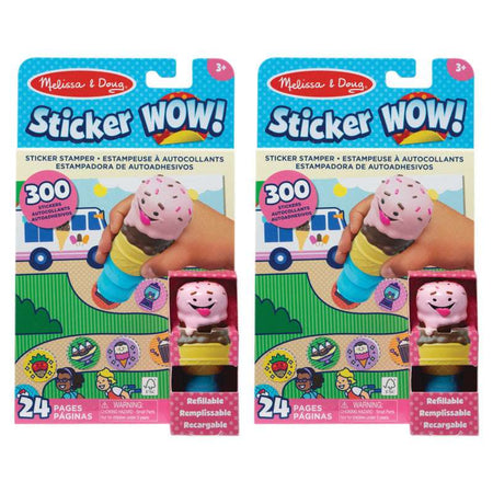Sticker WOW! Activity Pad Set - Ice Cream, 2 Sets