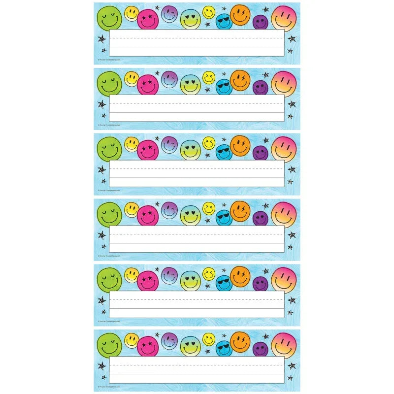 Brights 4Ever Flat Name Plates, 36 Per Pack, 6 Packs