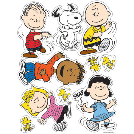 Peanuts&reg; Classic Characters Window Clings, 1 Sheet