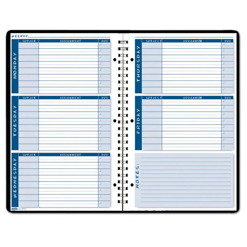 Non-Dated Assignment Book