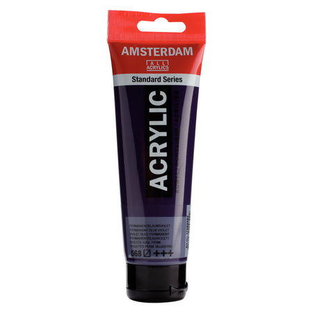 Standard Acrylic Paint, 120ml, Permanent Blue Violet 568