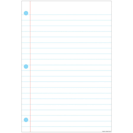 Smart Poly&trade; Notebook Page Chart, Dry-Erase Surface, 13" x 19"