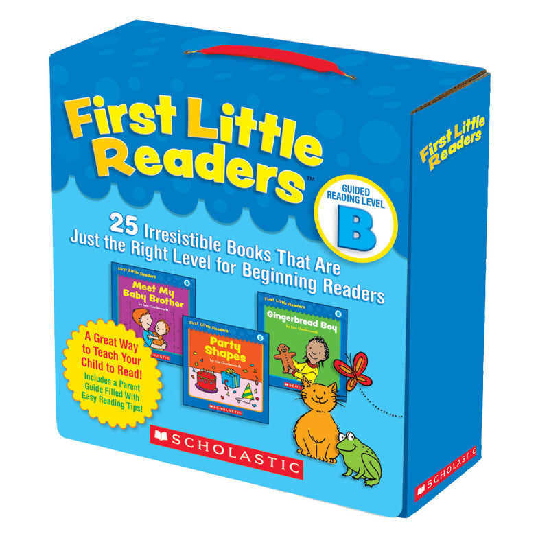 First Little Readers&trade; Book Parent Pack, Guided Reading Level B, Set of 25 Books