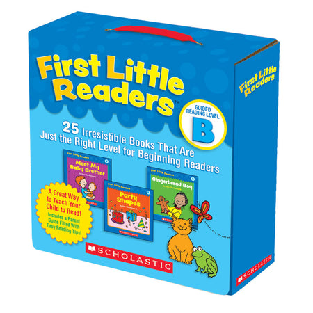 First Little Readers&trade; Book Parent Pack, Guided Reading Level B, Set of 25 Books