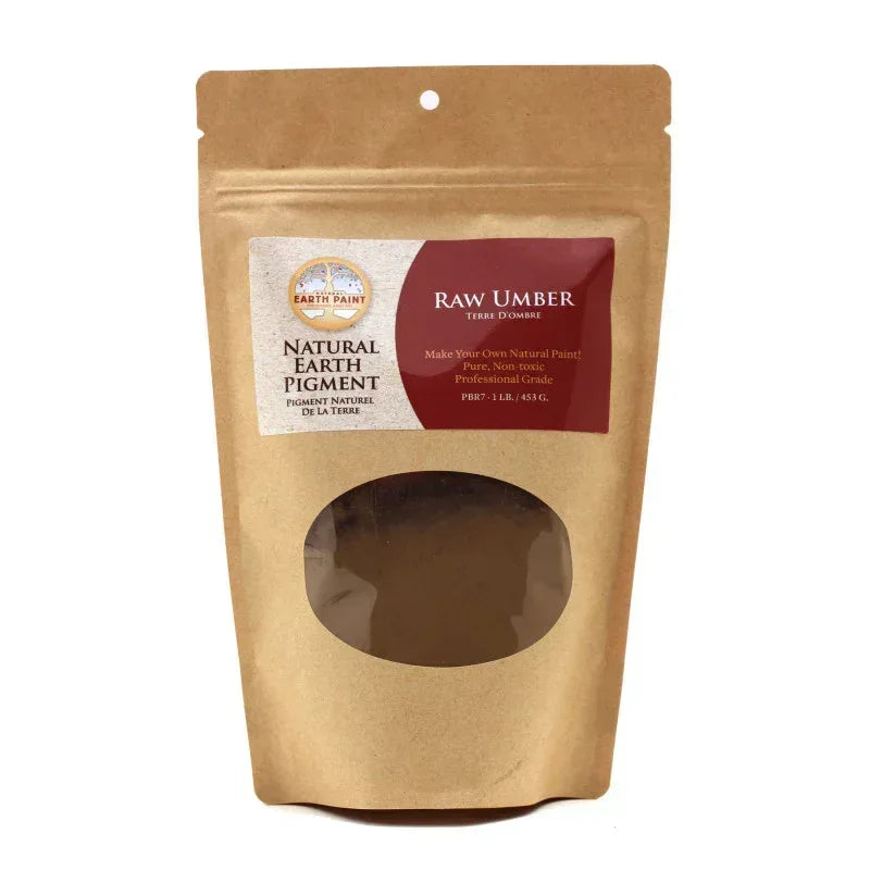 Earth & Mineral Pigments - Raw Umber - 1 lb.
