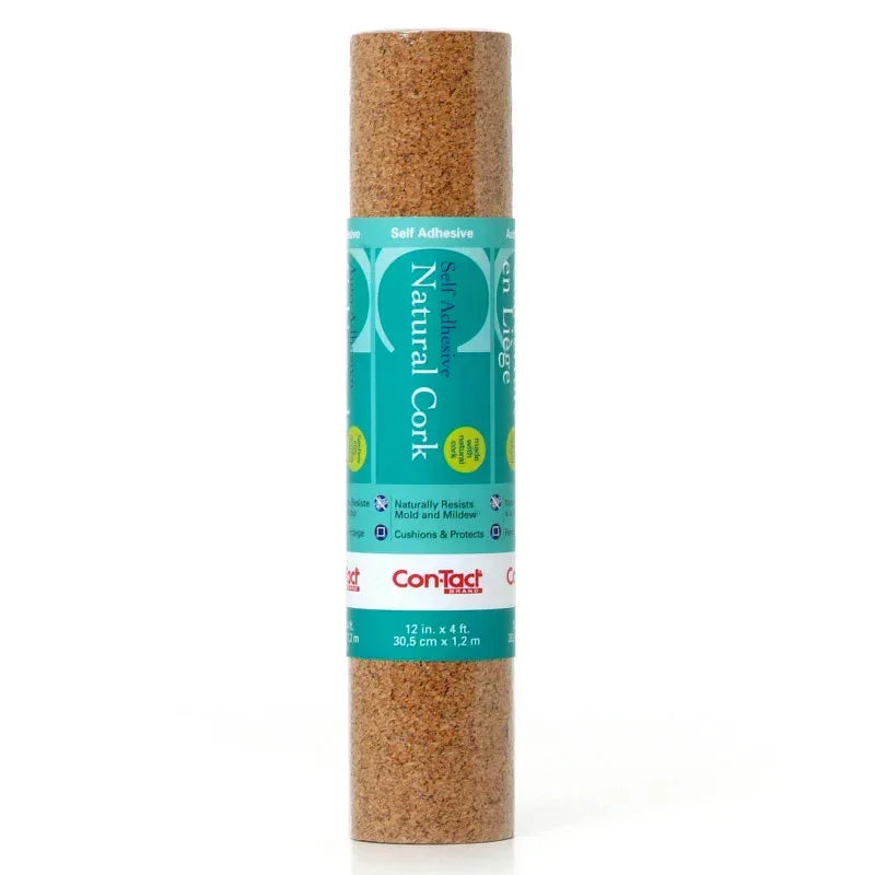 Cork Roll, Self-Adhesive, 12" x 4 ft.